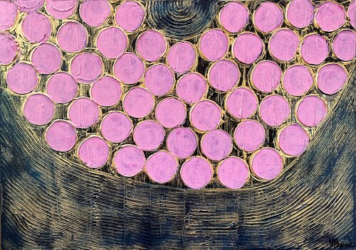 Rose Quartz by Veronica Russek, Painting for Sale on Singulart