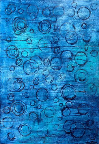 Rain 15 di Veronica Russek, Pittura in vendita su Singulart