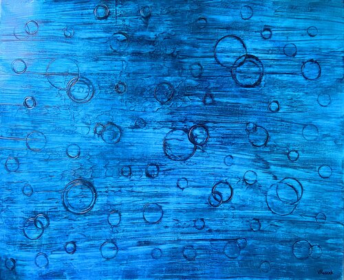 Rain 18 di Veronica Russek, Pittura in vendita su Singulart