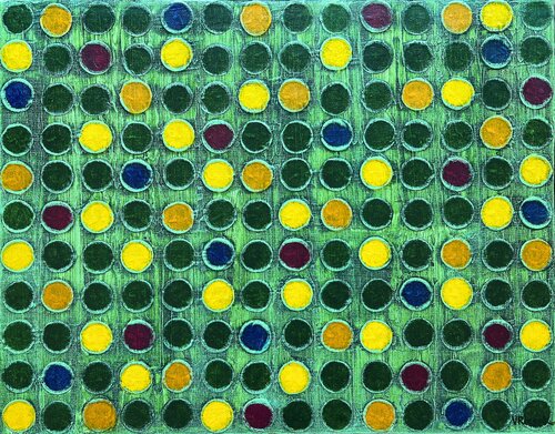 Flower Meadow 2 di Veronica Russek, Pittura in vendita su Singulart