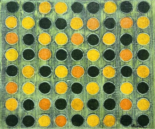 Marigolds von Veronica Russek, Malerei kaufen auf Singulart