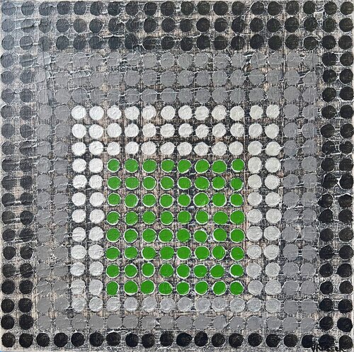 Radial Grid 2 di Veronica Russek, Pittura in vendita su Singulart