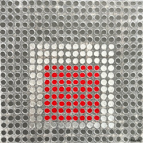 Radial Grid 4 di Veronica Russek, Pittura in vendita su Singulart