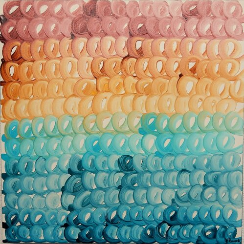 Polaroid of a Summer Vacation de Veronica Russek, Pintura a la venta en Singulart