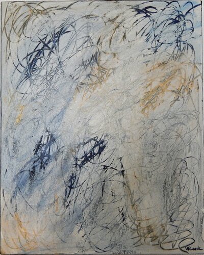 Storm Vibes di Veronica Russek, Pittura in vendita su Singulart