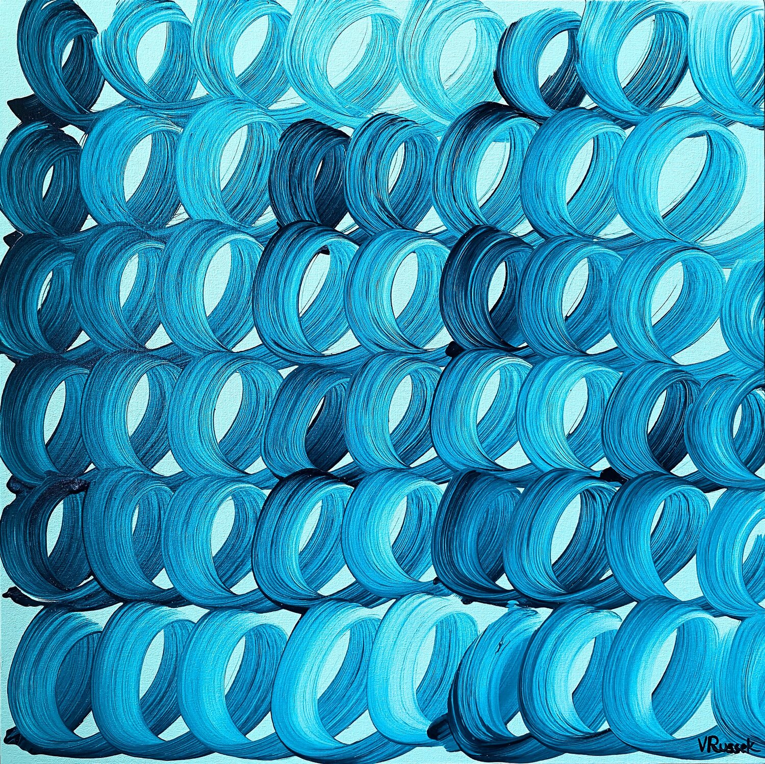 Total Turquoise Veronica Russek
