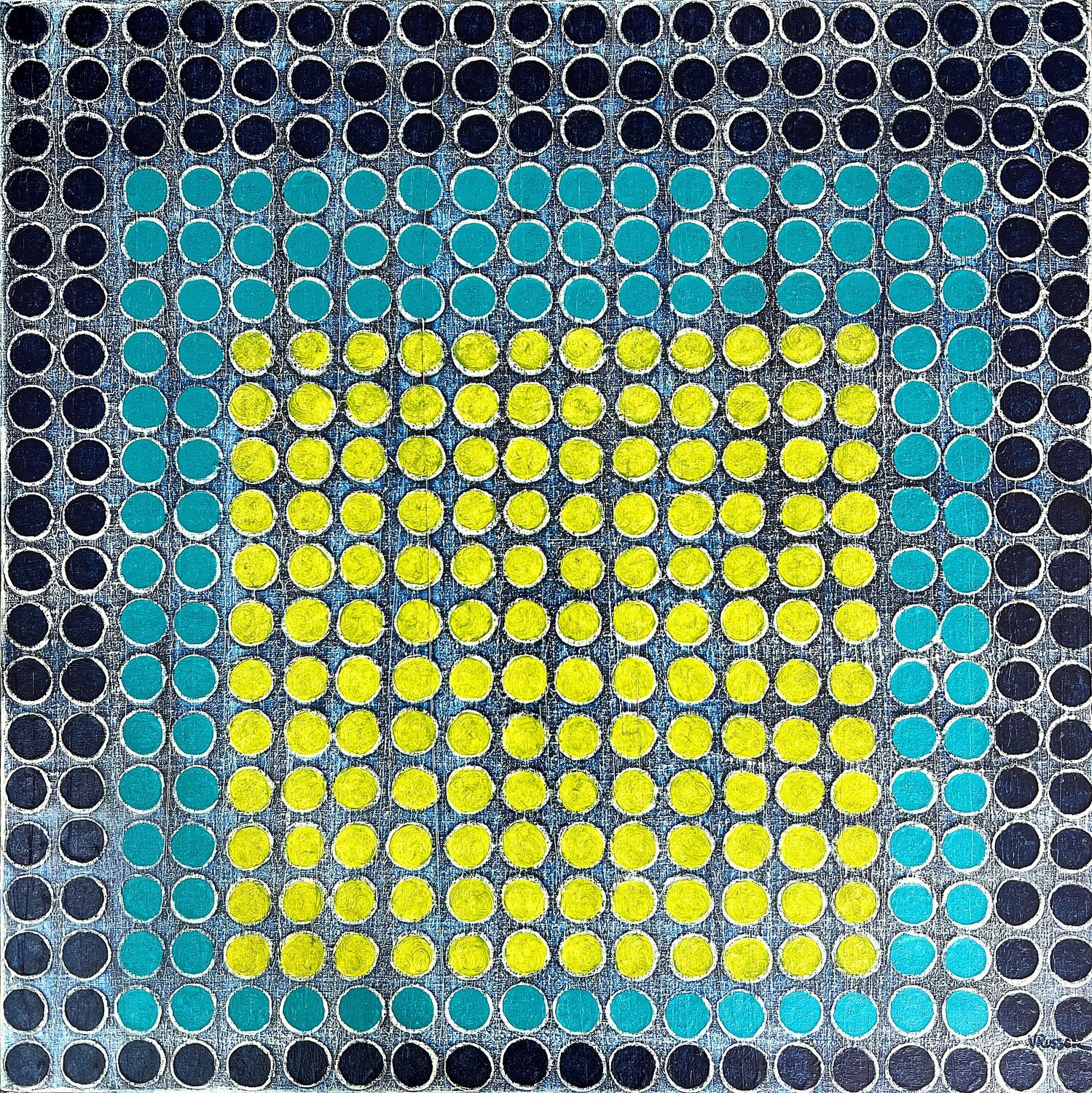 Radial Grid 16 Veronica Russek