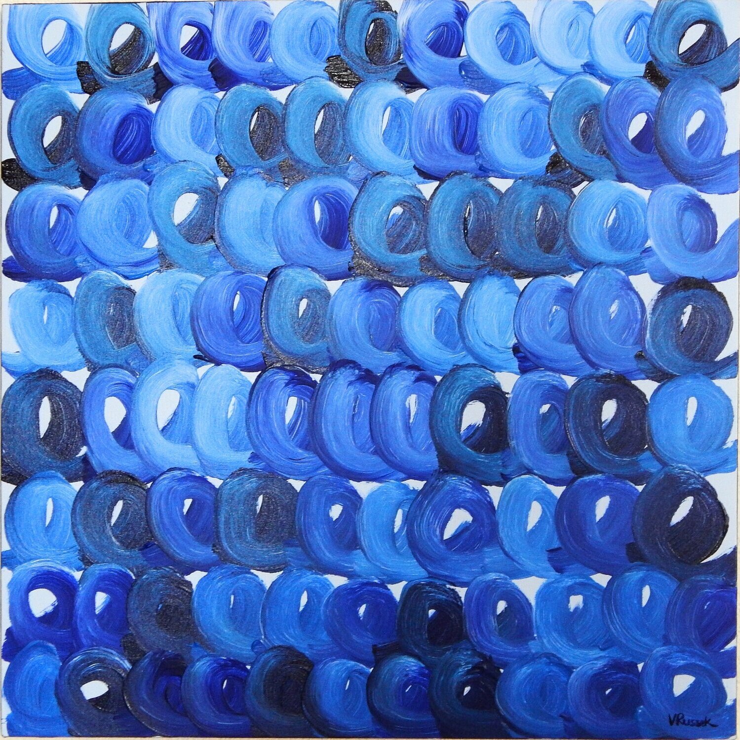 Chromatic Study of a Blue Monday Veronica Russek