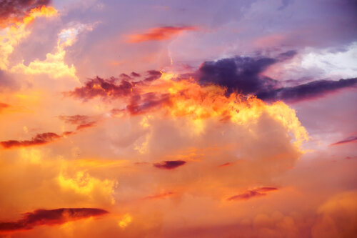 Clouds # 4904 di Nabiha & Thom Unity Art, Fotografia in vendita su Singulart