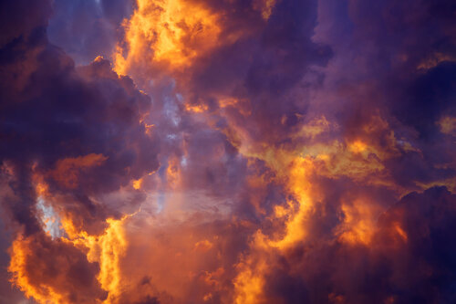 Clouds # 4905 di Nabiha & Thom Unity Art, Fotografia in vendita su Singulart