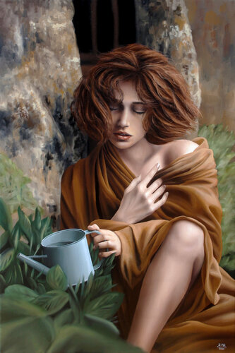 Roots and water de Ivan Pili, Pintura a la venta en Singulart