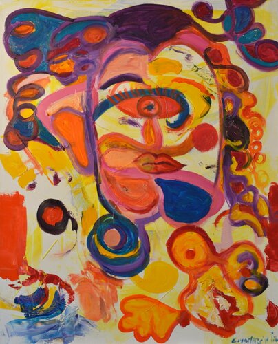 L'APPEL DU COEUR von Eva Marc'h, Malerei kaufen auf Singulart