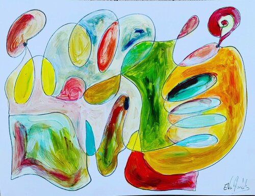 RIDDLE by Eva Marc'h, Work on Paper for Sale on Singulart