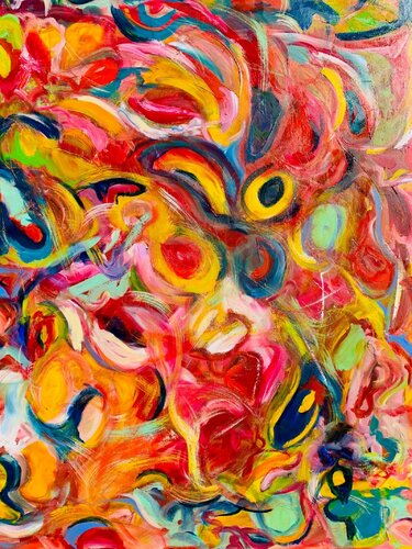 CONSTELLATION 1 di Eva Marc'h, Pittura in vendita su Singulart