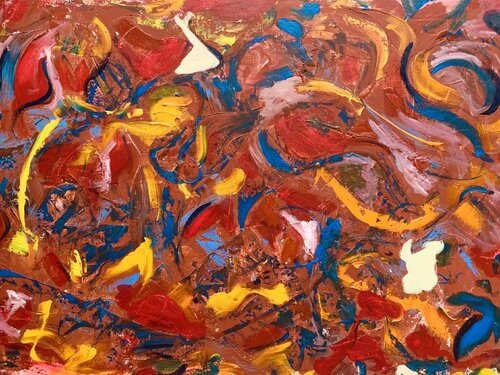 CONSTELLATION 3 di Eva Marc'h, Pittura in vendita su Singulart