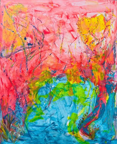 POWER NATURE van Eva Marc'h, Schilderij te koop op Singulart