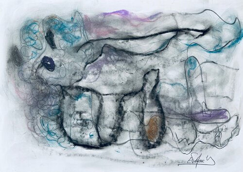 VISION 2 by Eva Marc'h, Work on Paper for Sale on Singulart