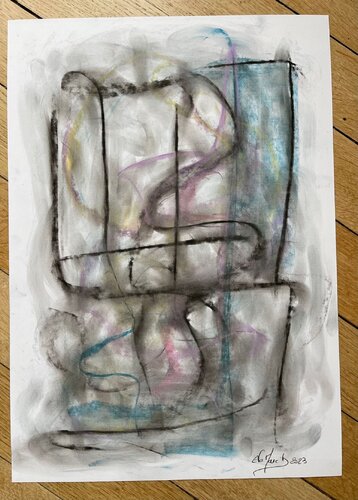 VISION 4 de Eva Marc'h, Obra en papel a la venta en Singulart