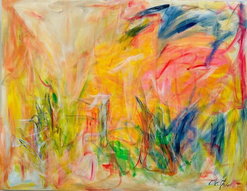 POWER NATURE MEDITATION von Eva Marc'h, Malerei kaufen auf Singulart