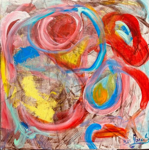 FLOWERS PINK 1 Eva Marc'h