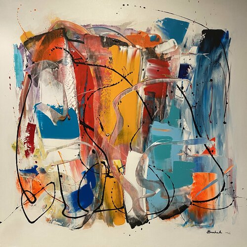 Trasposizione emotiva di Giuseppe Barbale, Pittura in vendita su Singulart