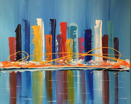 Life is color di Giuseppe Barbale, Pittura in vendita su Singulart