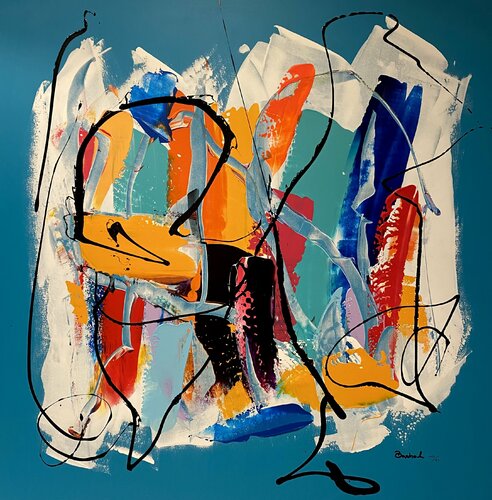 Plastic dreams di Giuseppe Barbale, Pittura in vendita su Singulart