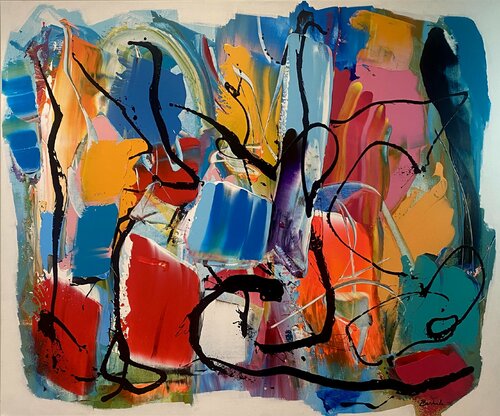 Il mio pensiero di Giuseppe Barbale, Pittura in vendita su Singulart