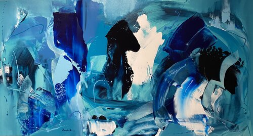 Poseidon’s chariot di Giuseppe Barbale, Pittura in vendita su Singulart