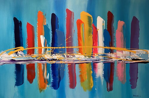 Wonderful life van Giuseppe Barbale, Schilderij te koop op Singulart