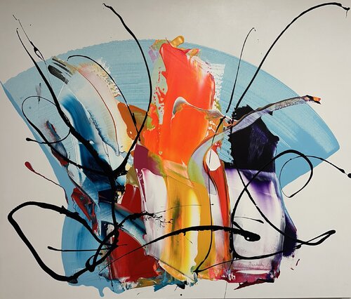 Adrenalina van Giuseppe Barbale, Schilderij te koop op Singulart