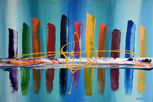 Insomnia dreams by Giuseppe Barbale, Painting for Sale on Singulart