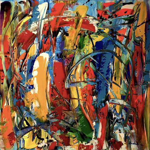 Positive vibes di Giuseppe Barbale, Pittura in vendita su Singulart