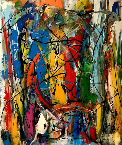 Sinfonia 46 di Giuseppe Barbale, Pittura in vendita su Singulart