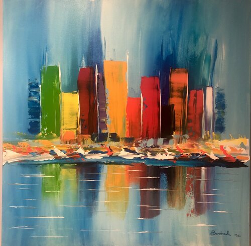 Summer dream di Giuseppe Barbale, Pittura in vendita su Singulart