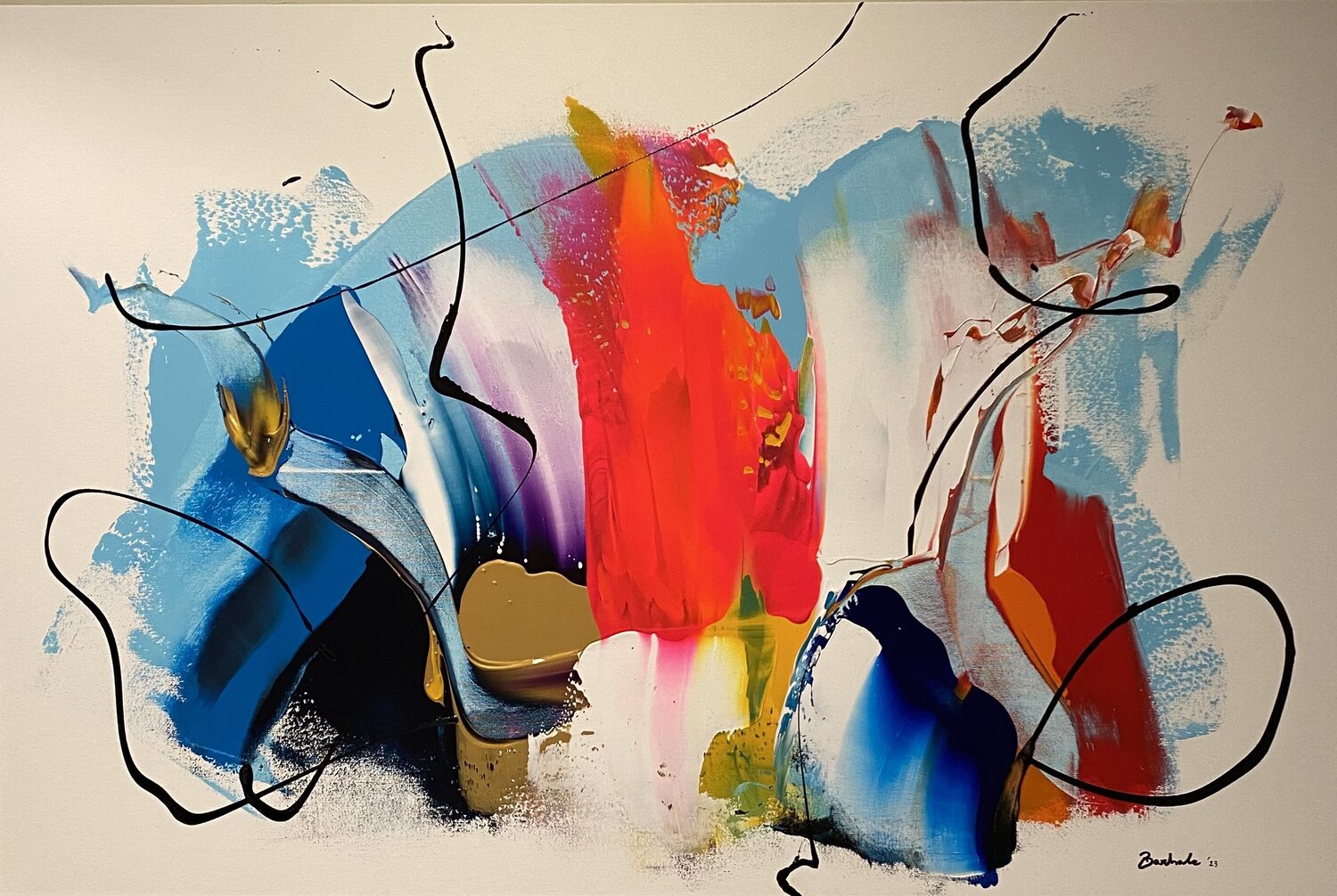 Cascata di colori Giuseppe Barbale