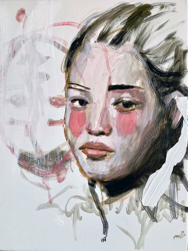 Undone 02 di Tanja Hirschfeld, Pittura in vendita su Singulart