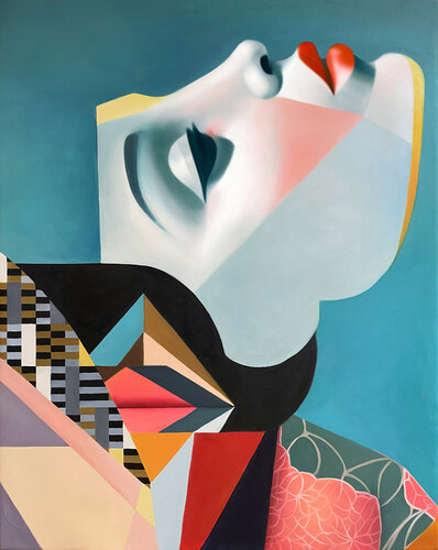La Regina della Crescita di Tanja Hirschfeld, Pittura in vendita su Singulart