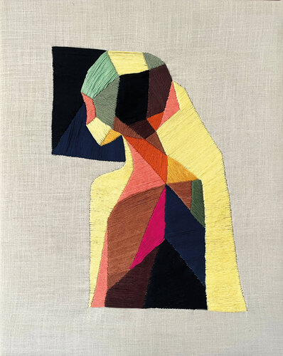 Fem von Tanja Hirschfeld, Textil kaufen auf Singulart