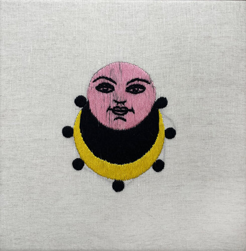 Denari Bee von Tanja Hirschfeld, Textil kaufen auf Singulart