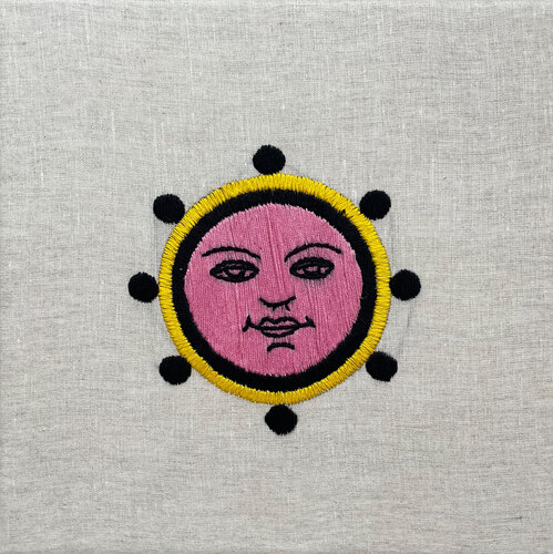 Denari Sun von Tanja Hirschfeld, Textil kaufen auf Singulart