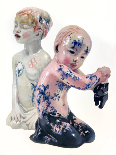 Coming Fom Pinklandia 02 von Tanja Hirschfeld, Werk auf Papier kaufen auf Singulart