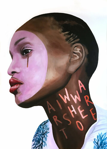 Art Is Who We Are di Tanja Hirschfeld, Opera su carta in vendita su Singulart