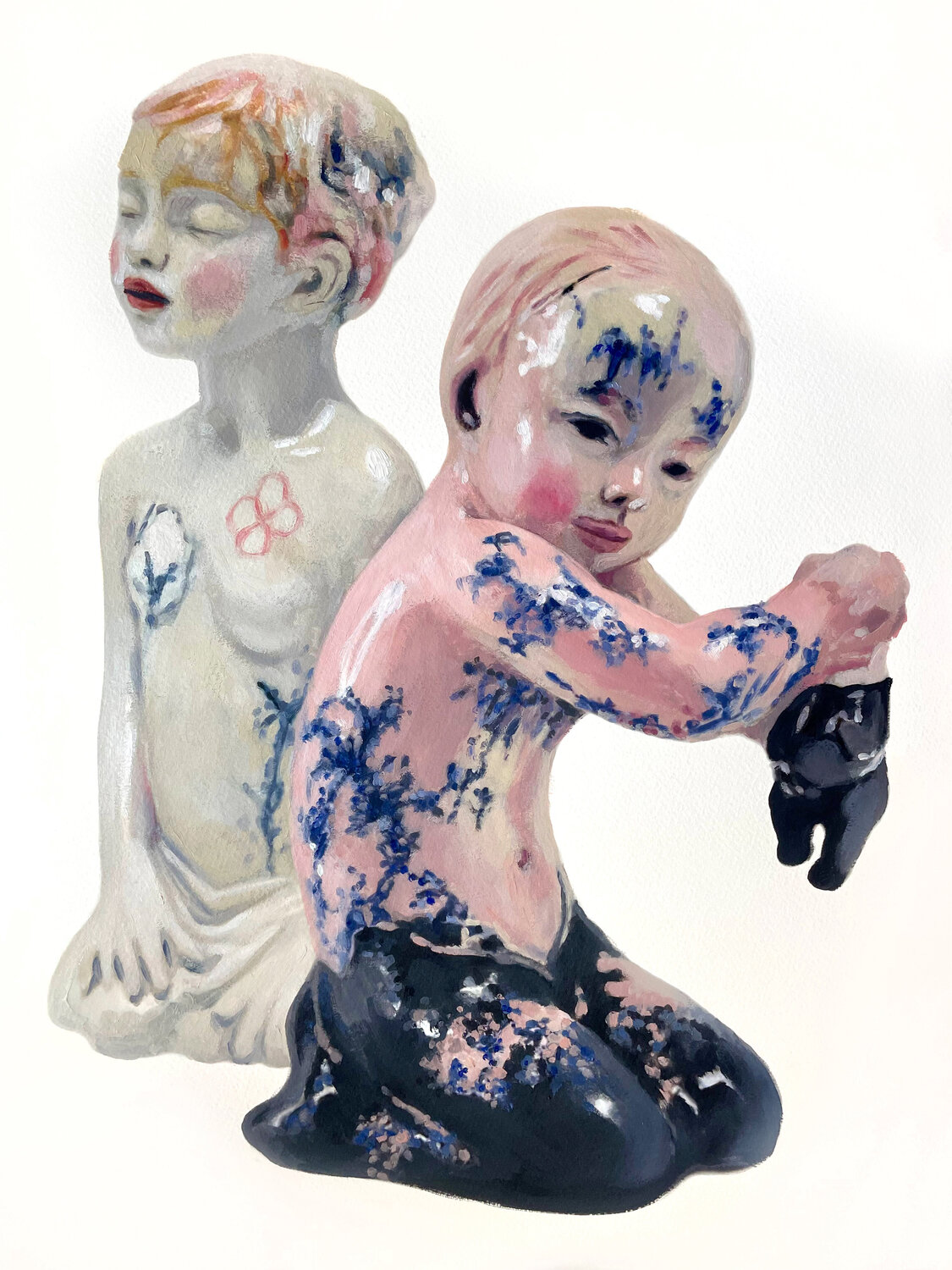 Coming Fom Pinklandia 02 Tanja Hirschfeld Werk auf Papier zu verkaufen