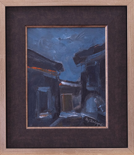 Neighbors di Vusala Agharaziyeva, Pittura in vendita su Singulart