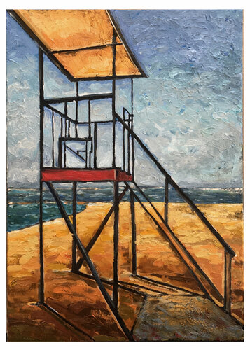 Summer di Vusala Agharaziyeva, Pittura in vendita su Singulart