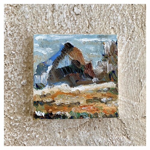 Small oil sketches #1 di Vusala Agharaziyeva, Pittura in vendita su Singulart