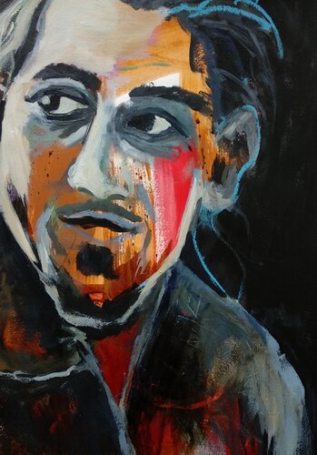 Portrait I by Susana Infurna Buscarino, Work on Paper for Sale on Singulart