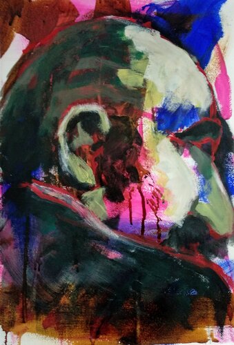 Portrait IV by Susana Infurna Buscarino, Work on Paper for Sale on Singulart
