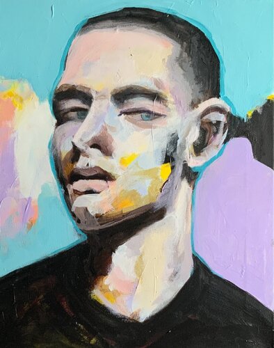 Watching you van Susana Infurna Buscarino, Schilderij te koop op Singulart